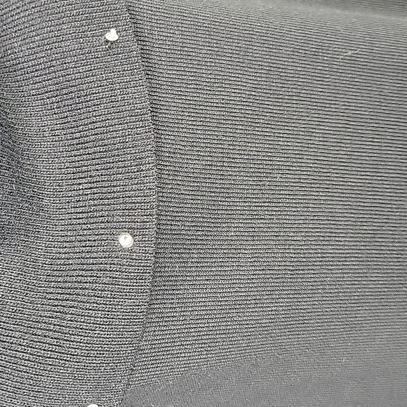 LENNY‎ NEW YORK Sequined Maxi Black Sweater Dress Large - Picture 3 of 12